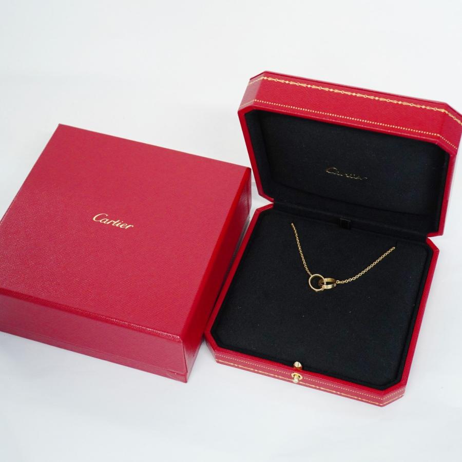 Cartier 【5jeb0357】カルティエ ネックレス ベビーラブ K18YG  