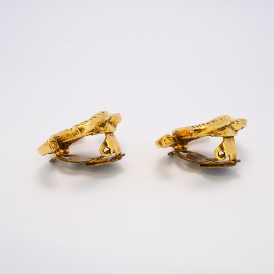 CHANEL 【5jeb0371】シャネル イヤリング ヴィンテージ ココマーク GP  