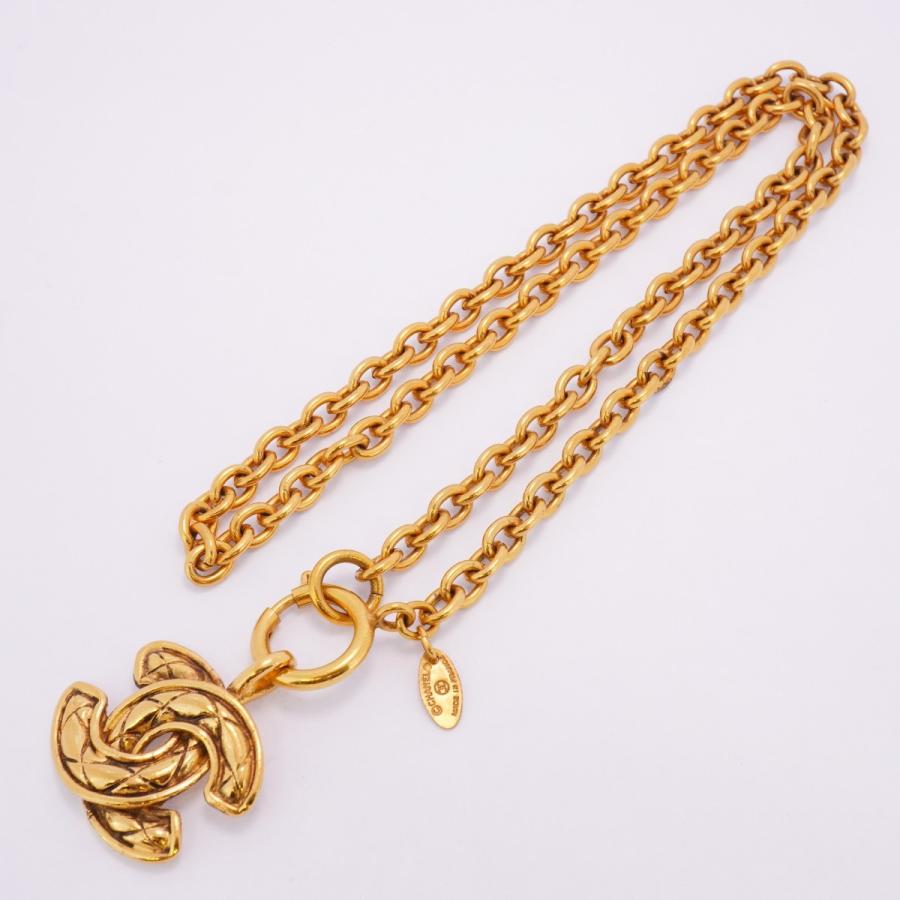 CHANEL 【5jeb0388】シャネル ネックレス ヴィンテージ ココマーク  