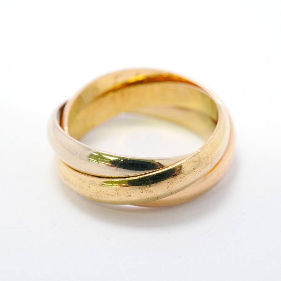 Cartier 【5jeb0422】カルティエ リング トリニティ K18YG イエロー  