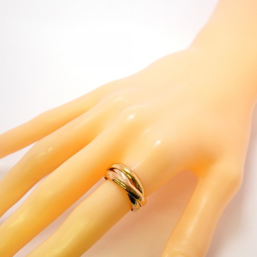 Cartier 【5jeb0422】カルティエ リング トリニティ K18YG イエロー  