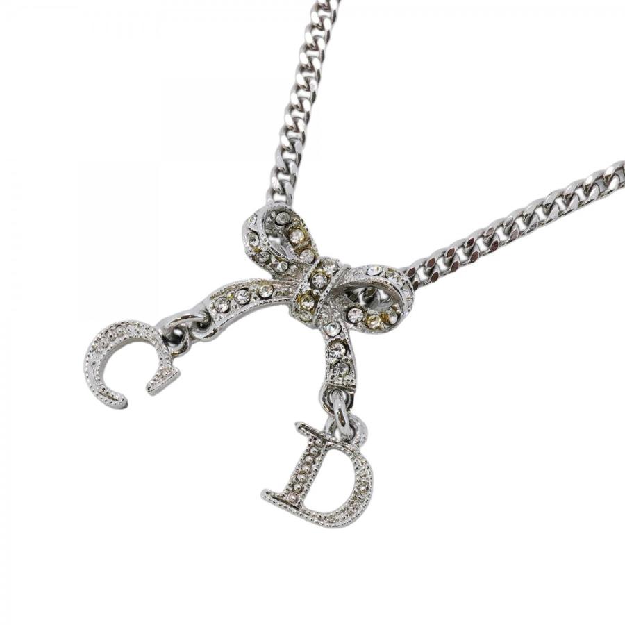 Christian Dior 【5jeb0428】クリスチャンディオール ネックレス CD  