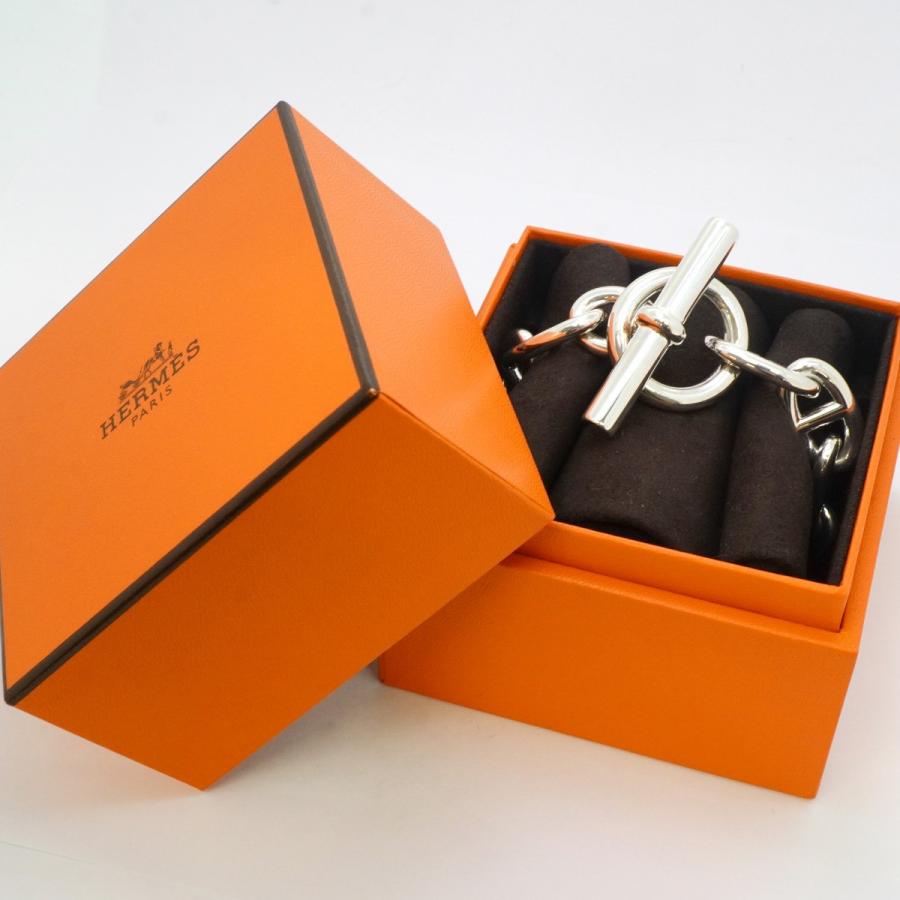 HERMES 【5jeb0525】エルメス ブレスレット シェーヌダンクル TGM 10  