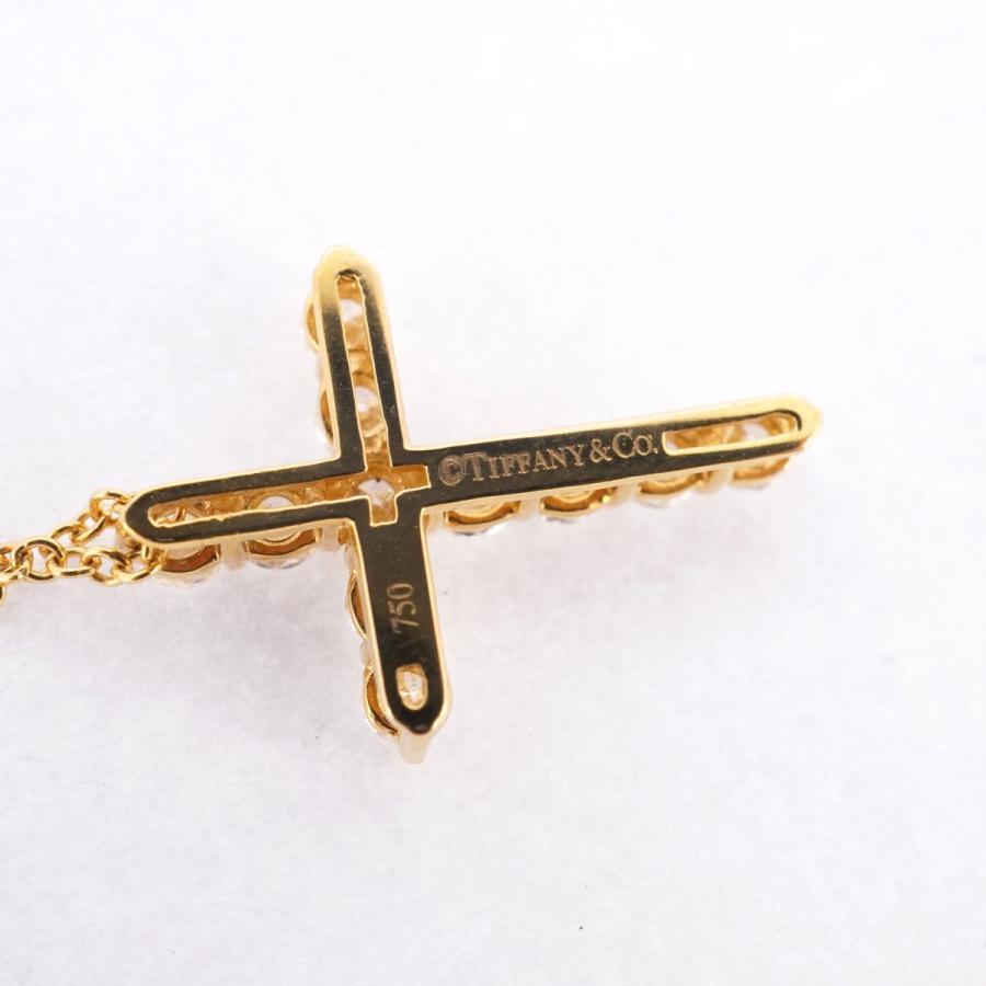 TIFFANY&Co. 【5jeb0538】ティファニー ネックレス クロス スモール  