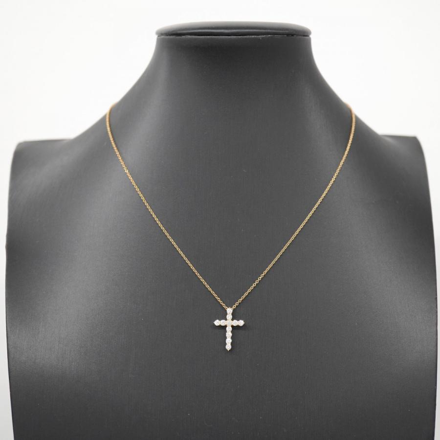 TIFFANY&Co. 【5jeb0538】ティファニー ネックレス クロス スモール  
