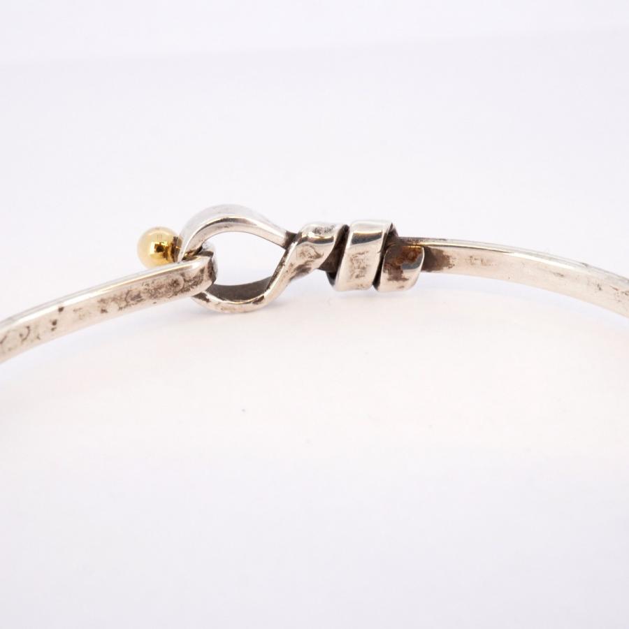 TIFFANY&Co. 【5jeb0540】ティファニー バングル フック＆アイ K18YG  