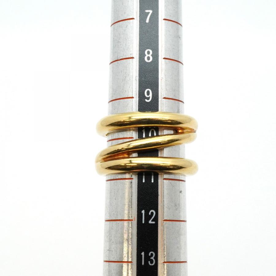 TIFFANY&Co. 【5jeb0586】ティファニー リング ダイアゴナル K18YG  