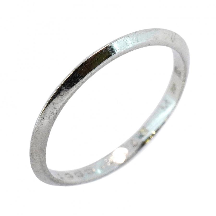 TIFFANY&Co. 【5jeb0596】ティファニー リング ナイフエッジ Pt950  