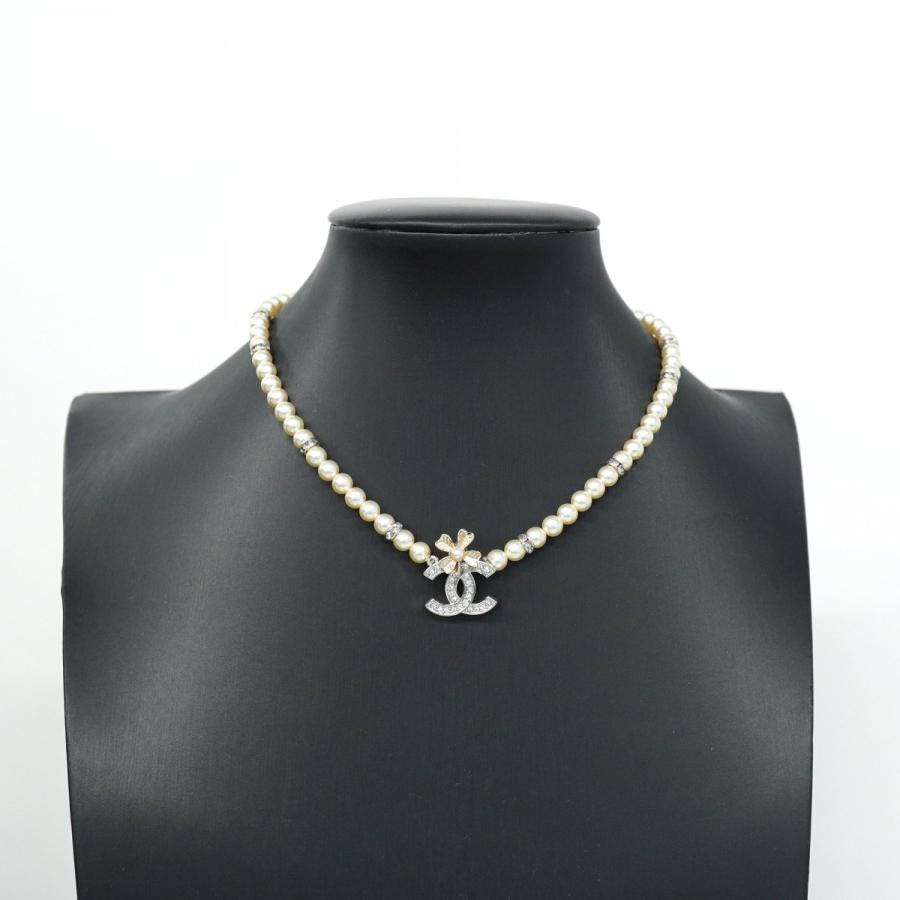 CHANEL 【5jeb0601】シャネル ネックレス ココマーク クローバー GP  