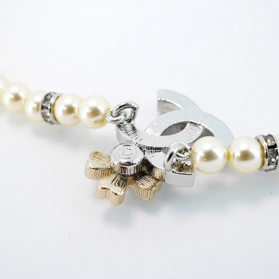 CHANEL 【5jeb0601】シャネル ネックレス ココマーク クローバー GP  