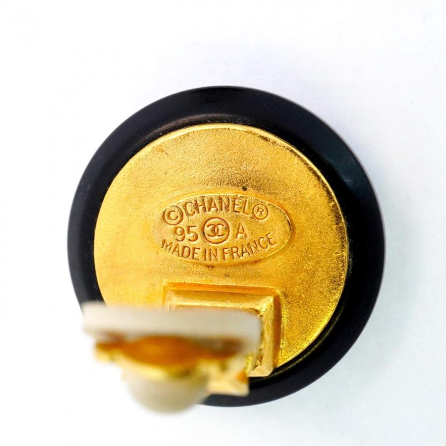 CHANEL 【5jeb0604】シャネル イヤリング ヴィンテージ ココマーク 丸  