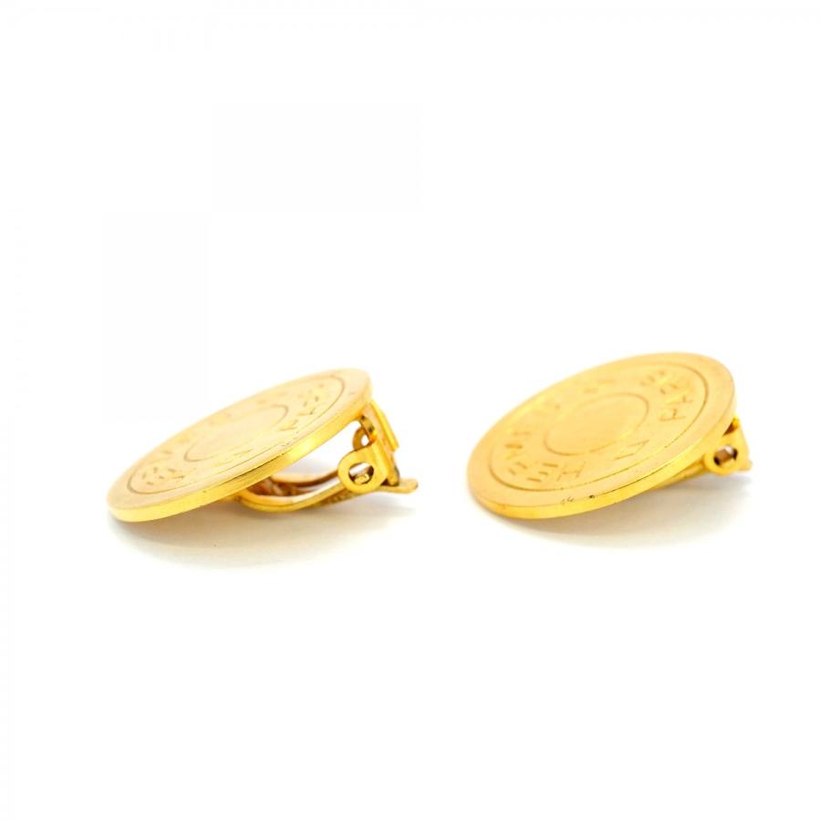 HERMES 【5jeb0607】エルメス イヤリング セリエ GPメッキ ゴールド  