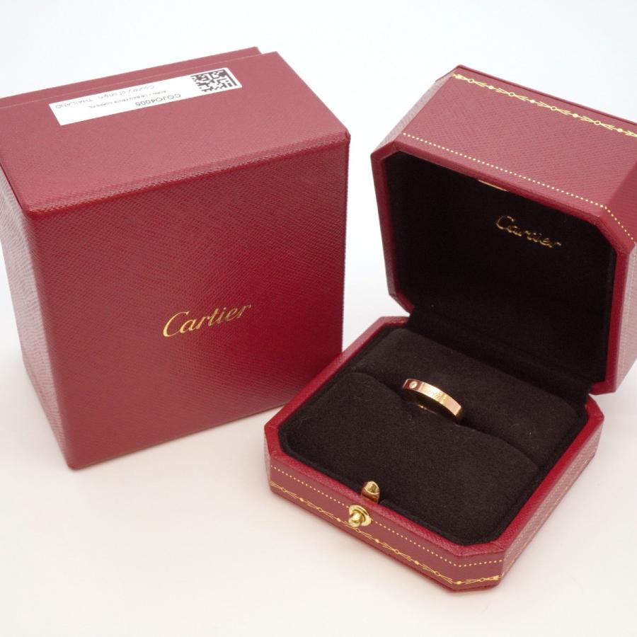 Cartier 【5jeb0631】カルティエ リング エングレーブド 1PD K18PG  