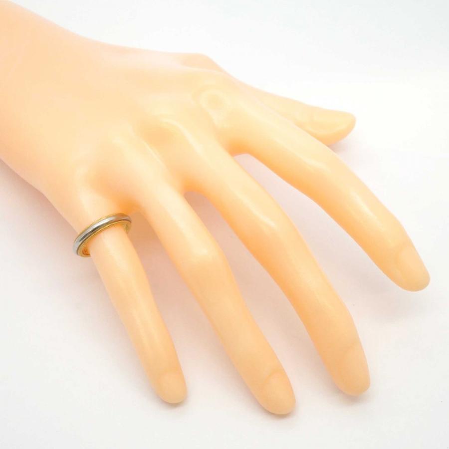 TIFFANY&Co. 【5jeb0636】ティファニー リング ミルグレイン K18YG  