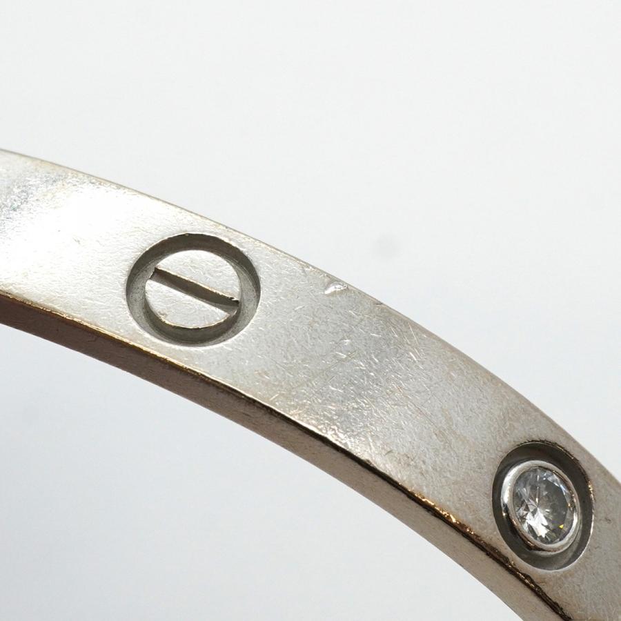 Cartier 【5jeb0639】カルティエ バングル ラブブレス/ハーフダイヤ  
