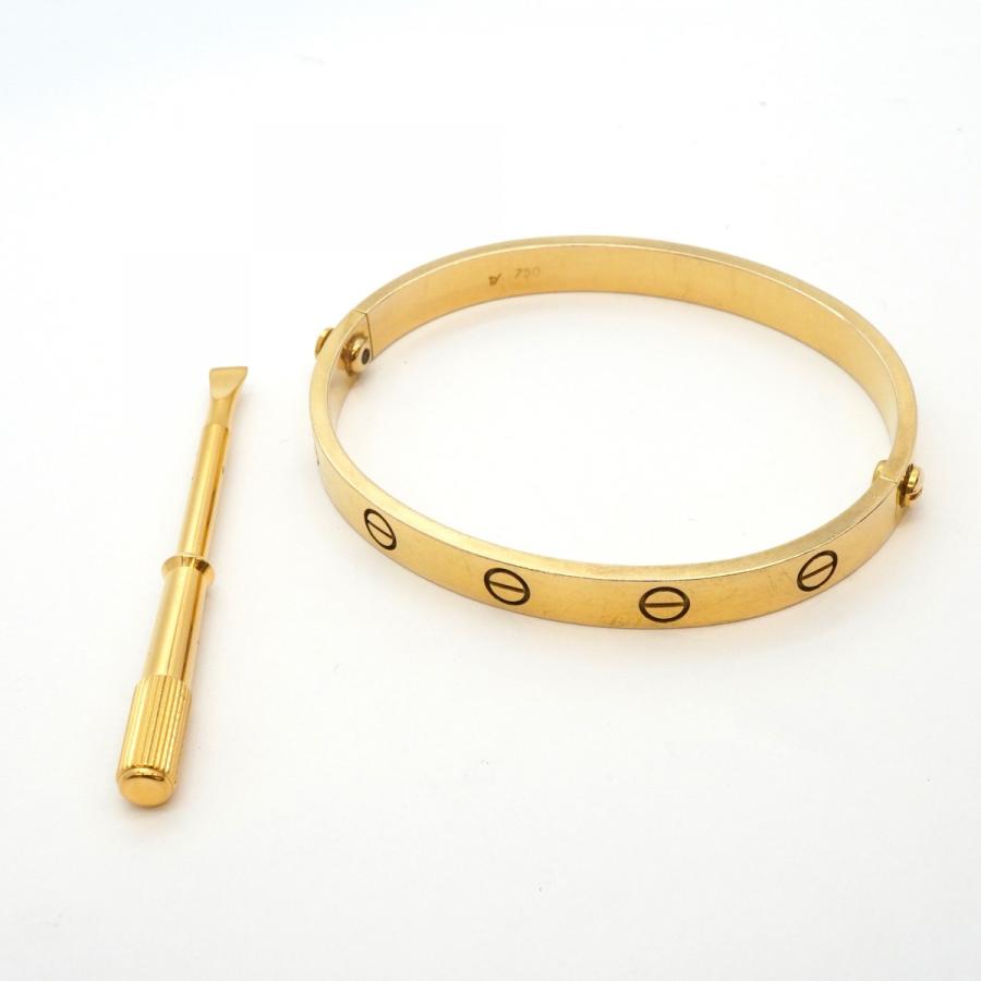 Cartier 【5jeb0640】カルティエ バングル ラブブレス K18YG イエロー  