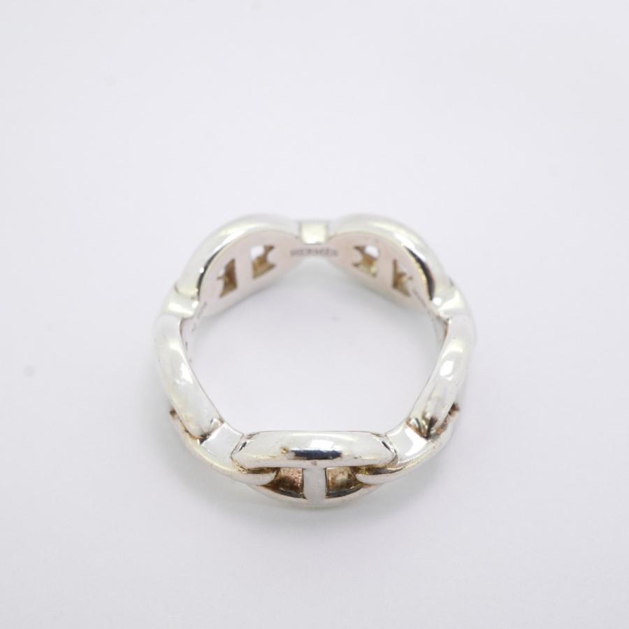 HERMES 【5jeb0665】エルメス リング シェーヌダンクル シルバー925  