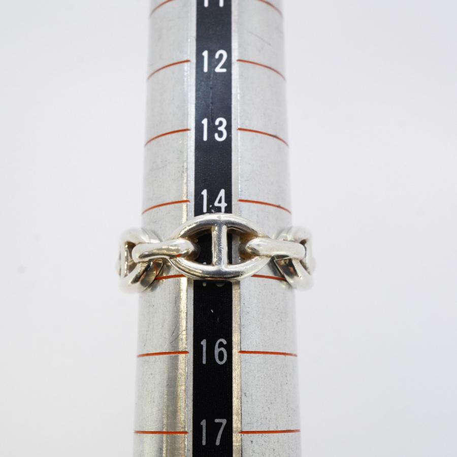 HERMES 【5jeb0665】エルメス リング シェーヌダンクル シルバー925  