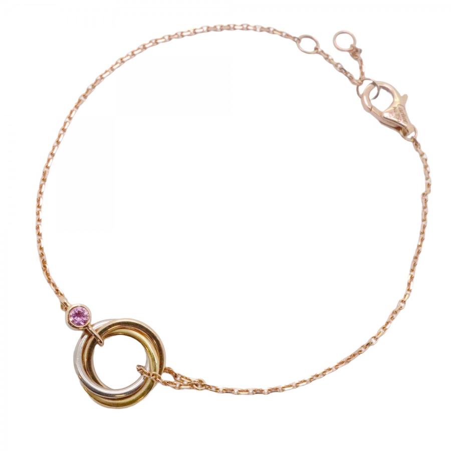 Cartier 【5jeb0693】カルティエ ブレスレット トリニティ K18YG  