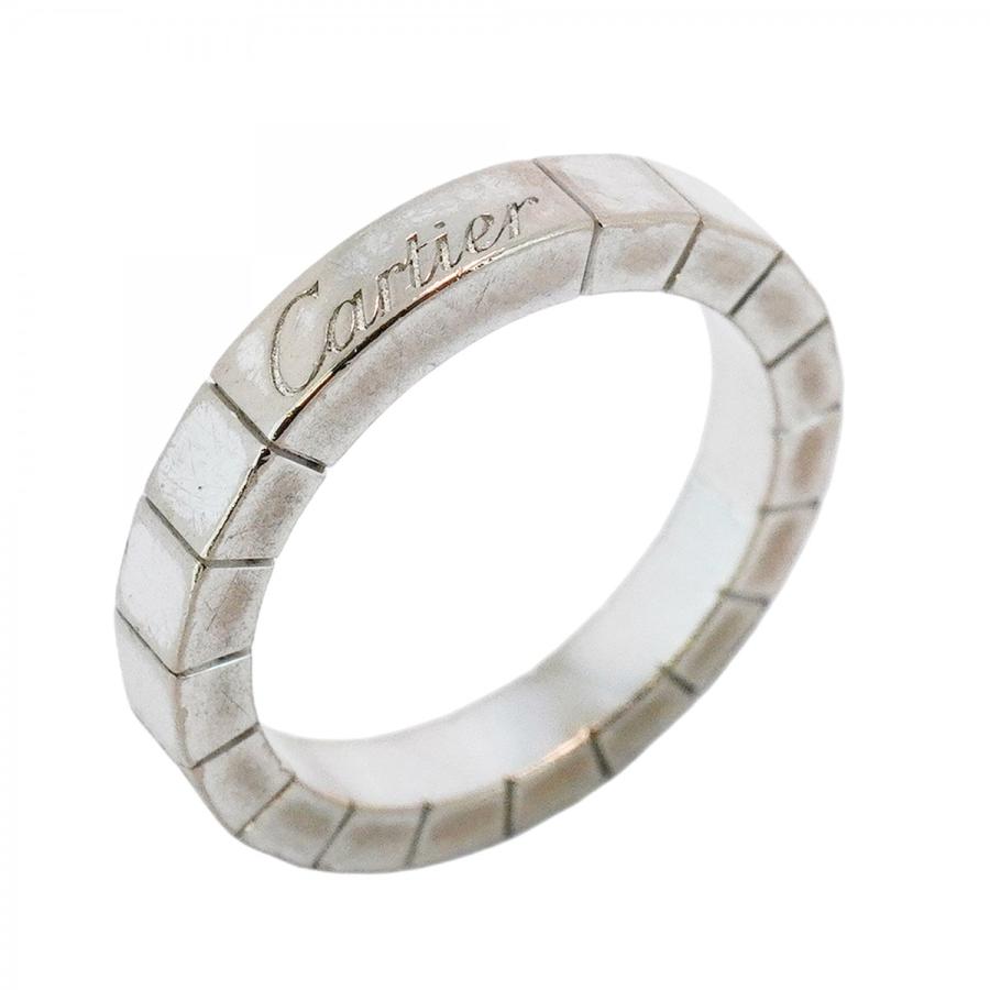 Cartier 【5jeb0694】カルティエ リング ラニエール K18WG ホワイト  