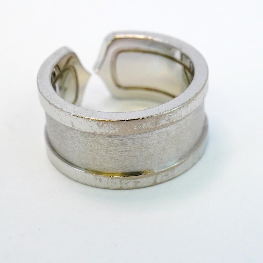 Cartier 【5jeb0695】カルティエ リング C2 K18WG ホワイトゴールド  