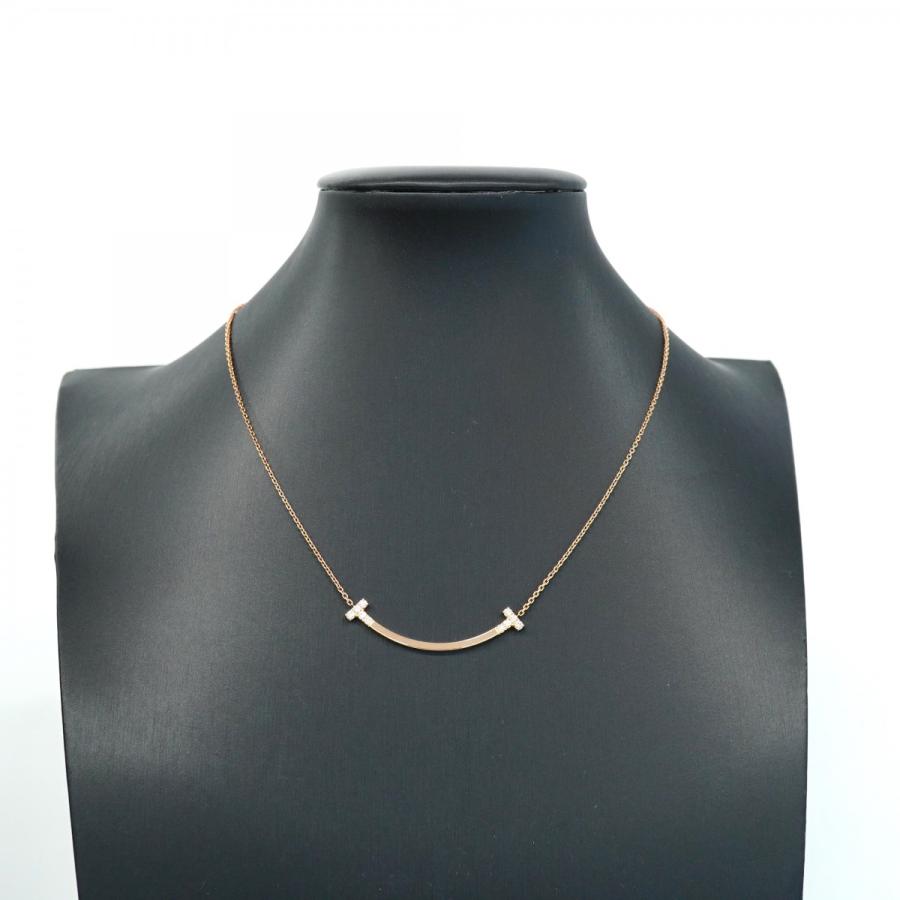 TIFFANY&Co. 【5jeb0703】ティファニー ネックレス Tスマイル  