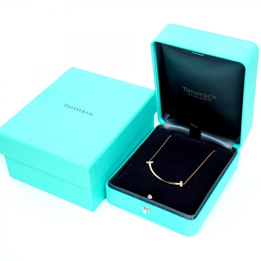 TIFFANY&Co. 【5jeb0703】ティファニー ネックレス Tスマイル  