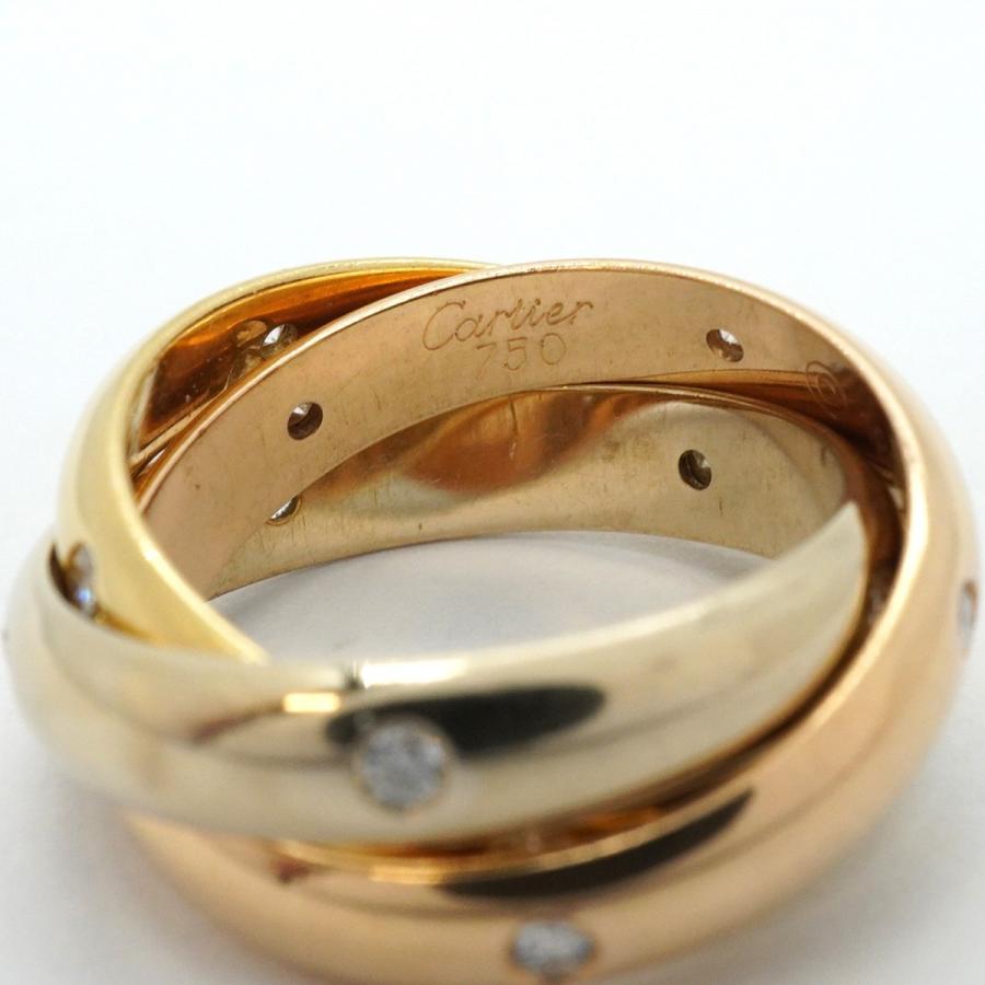 Cartier 【5jeb0704】カルティエ リング トリニティ K18YG イエロー  