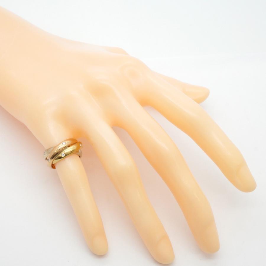 Cartier 【5jeb0704】カルティエ リング トリニティ K18YG イエロー  