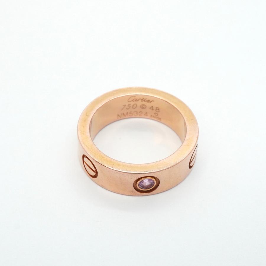 Cartier 【5jeb0709】カルティエ リング ラブ K18PG ピンクゴールド  