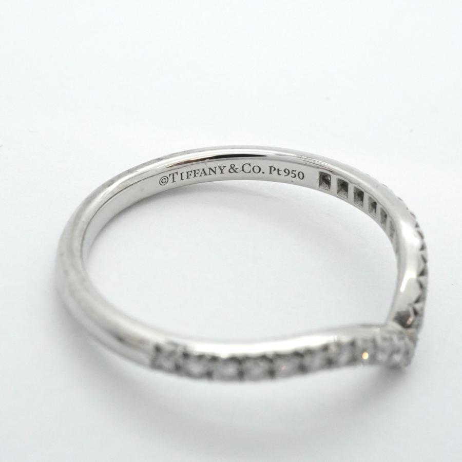 TIFFANY&Co. 【5jeb0710】ティファニー リング ソレストV Pt950  