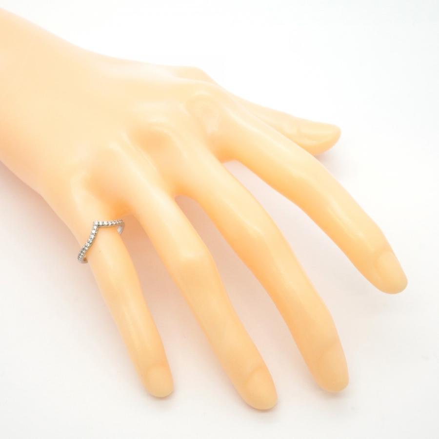 TIFFANY&Co. 【5jeb0710】ティファニー リング ソレストV Pt950  