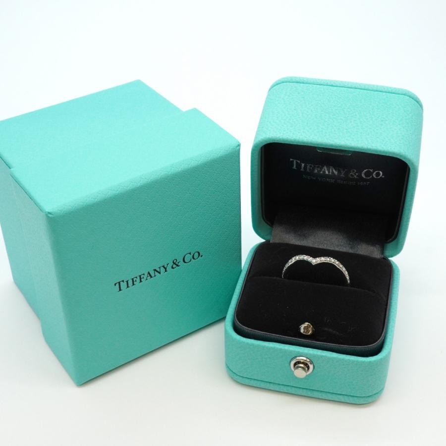 TIFFANY&Co. 【5jeb0710】ティファニー リング ソレストV Pt950  