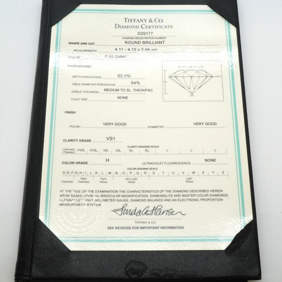 TIFFANY&Co. 【5jeb0713】ティファニー リング ドッツソリティア 1PD  