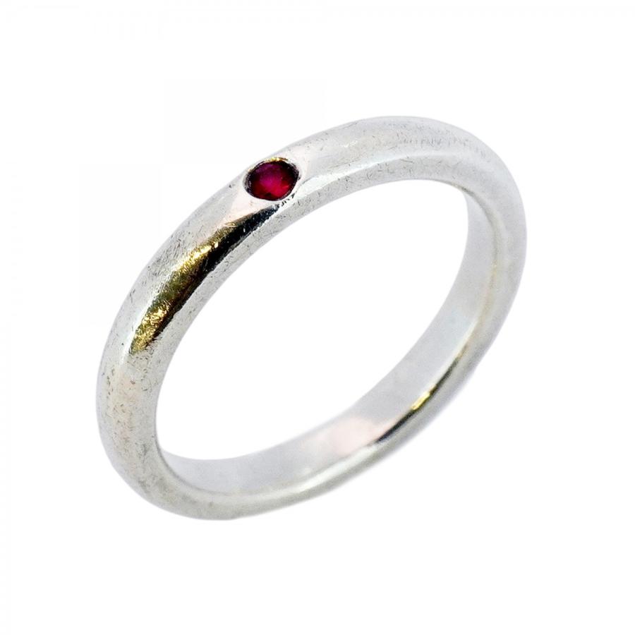 5jgb0892】ティファニー リング スタッキングバンド シルバー925