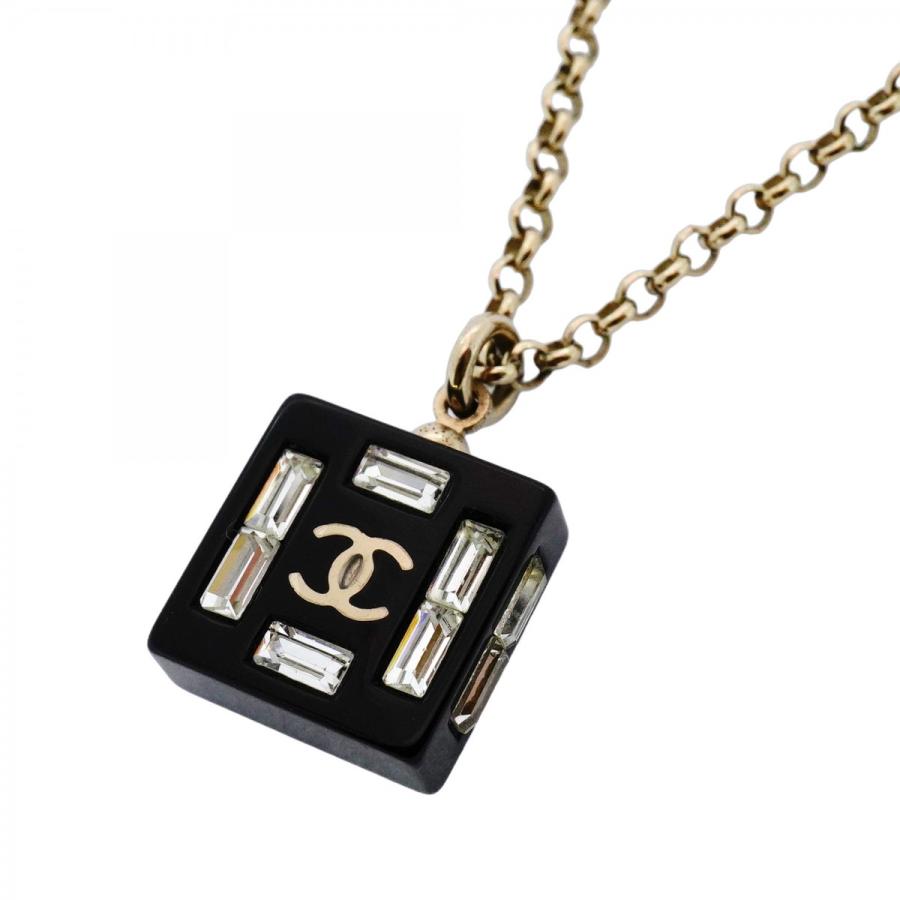 CHANEL 【5jib0001】シャネル ネックレス ココマーク スクエア GP 