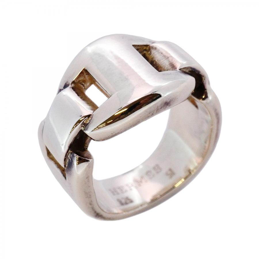 HERMES 【5jib0358】エルメス リング シェーヌダンクル カシオペア  