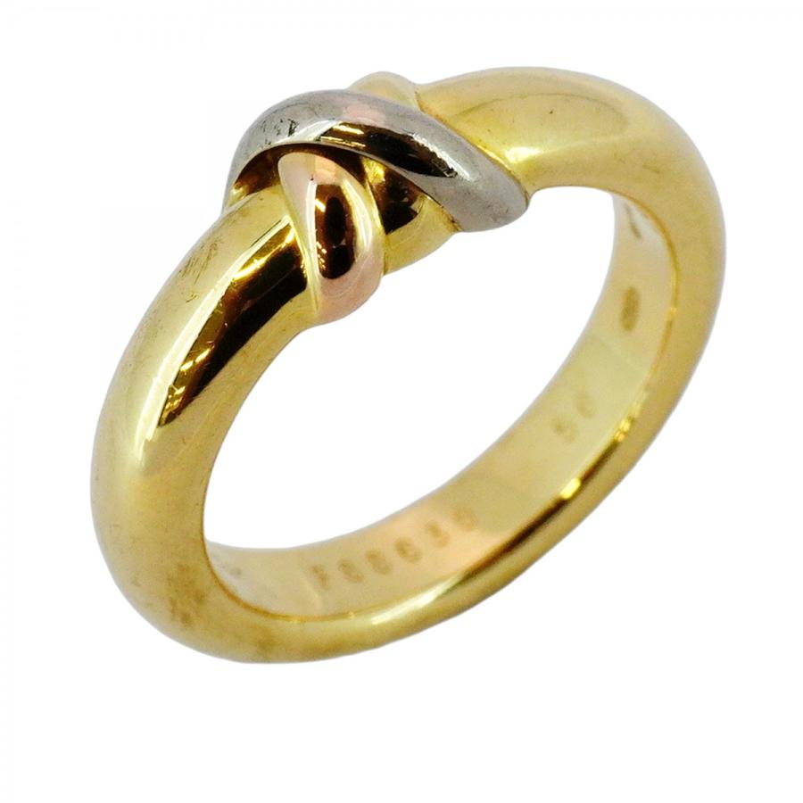 Cartier 【5jib0483】カルティエ リング スレッド K18YG イエロー  