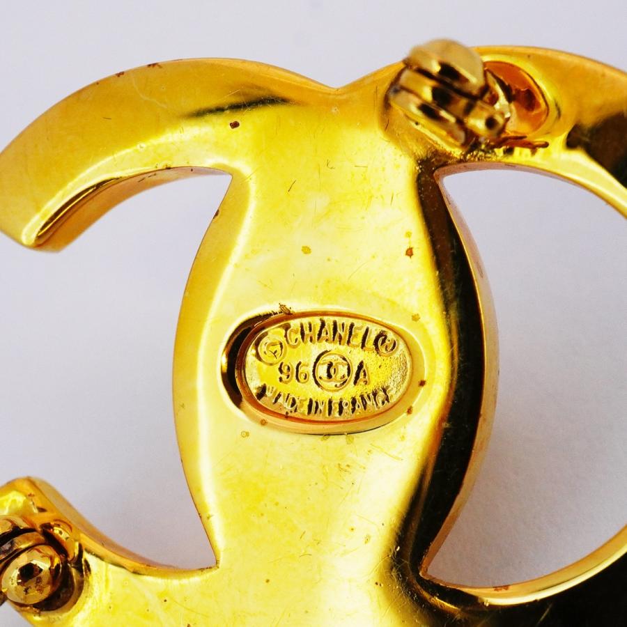 CHANEL 【5jib0695】シャネル ブローチ ヴィンテージ ターン