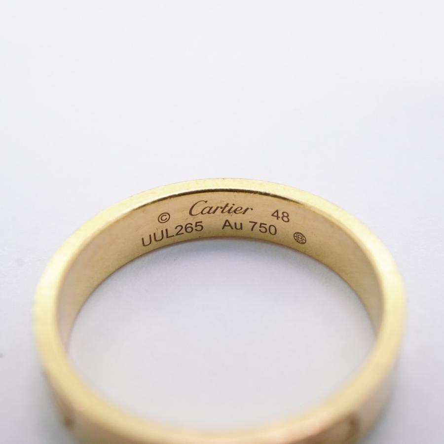 Cartier 【5jmb0801】カルティエ リング ミニラブ K18YG イエロー