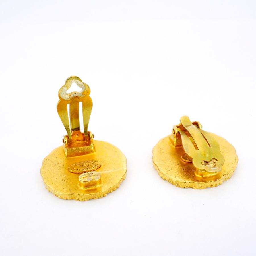 CHANEL 【5jmb0845】シャネル イヤリング ヴィンテージ ココマーク 丸  