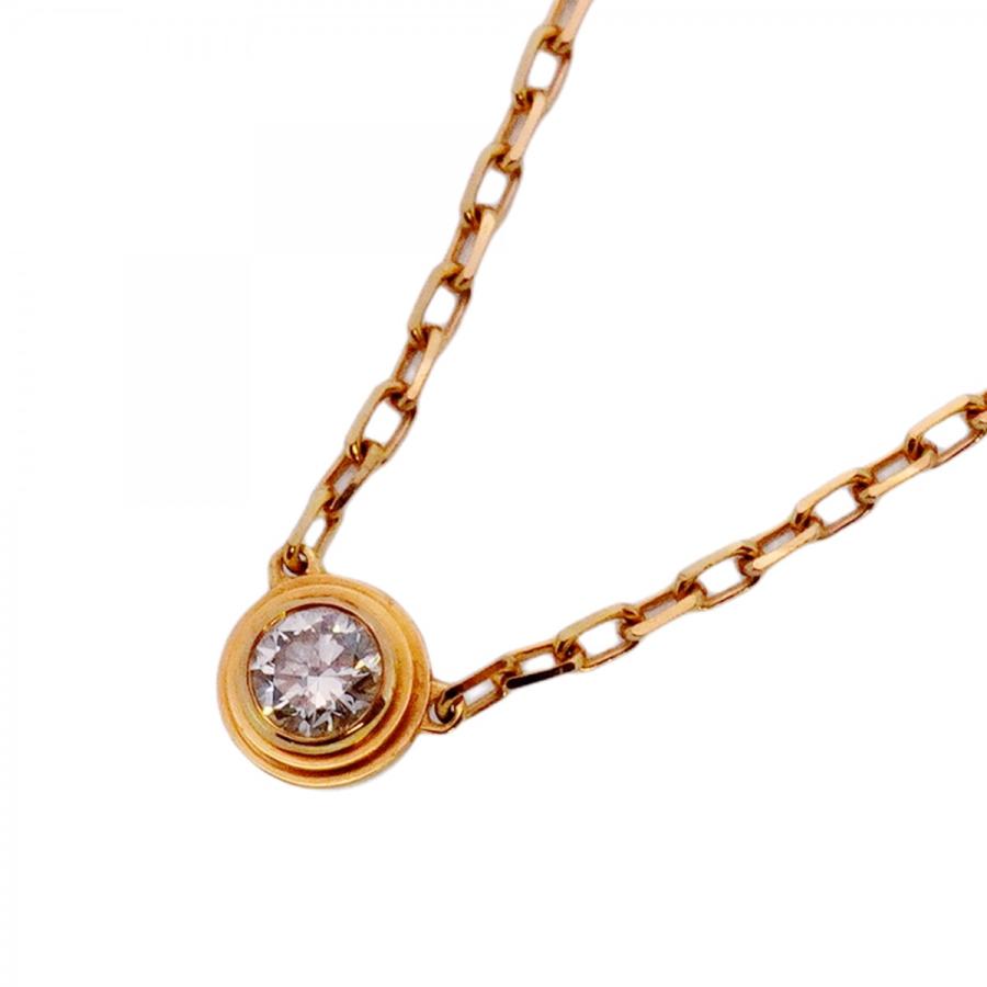 Cartier 【5jmb0959】カルティエ ネックレス ダムール SM/1PD K18PG  