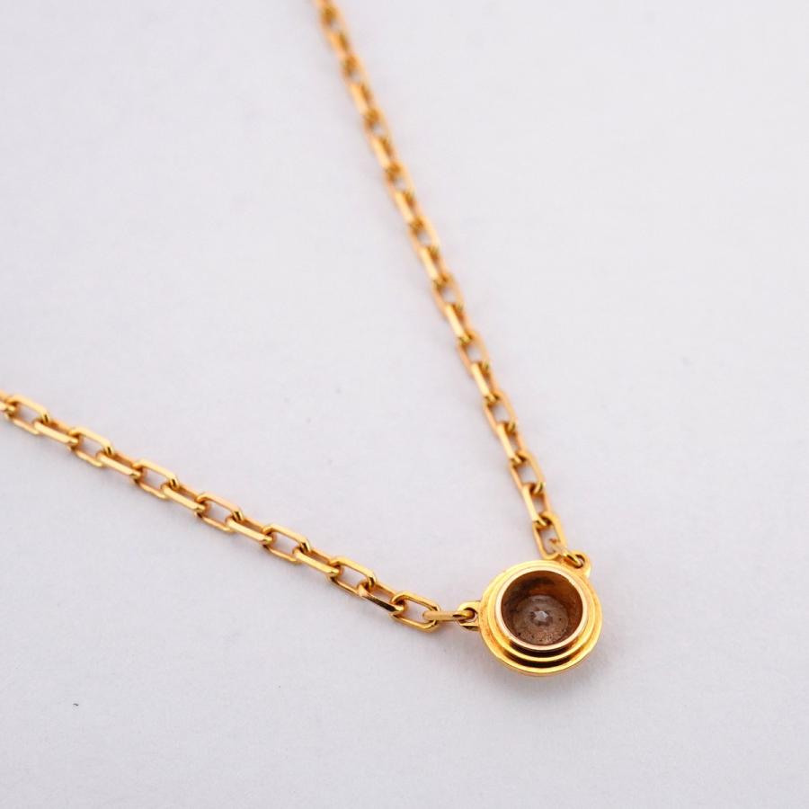 Cartier 【5jmb0959】カルティエ ネックレス ダムール SM/1PD K18PG  