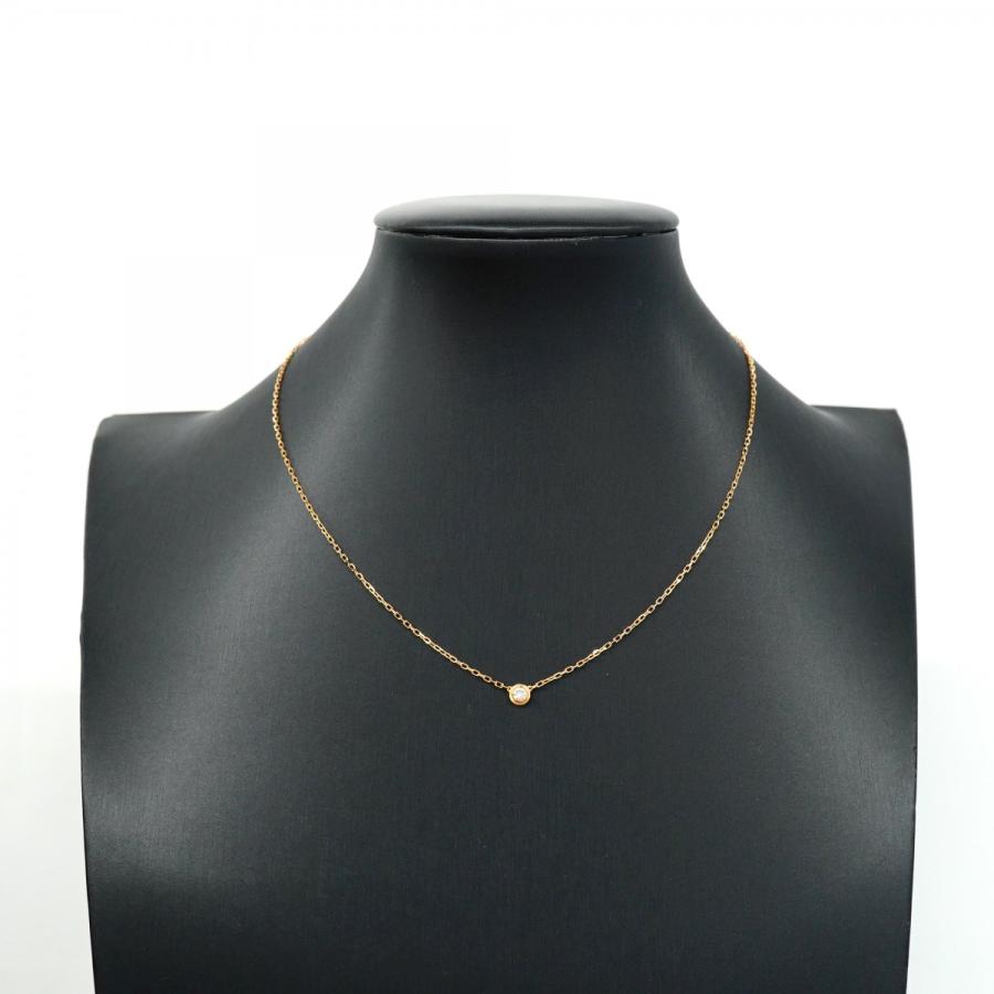 Cartier 【5jmb0959】カルティエ ネックレス ダムール SM/1PD K18PG  