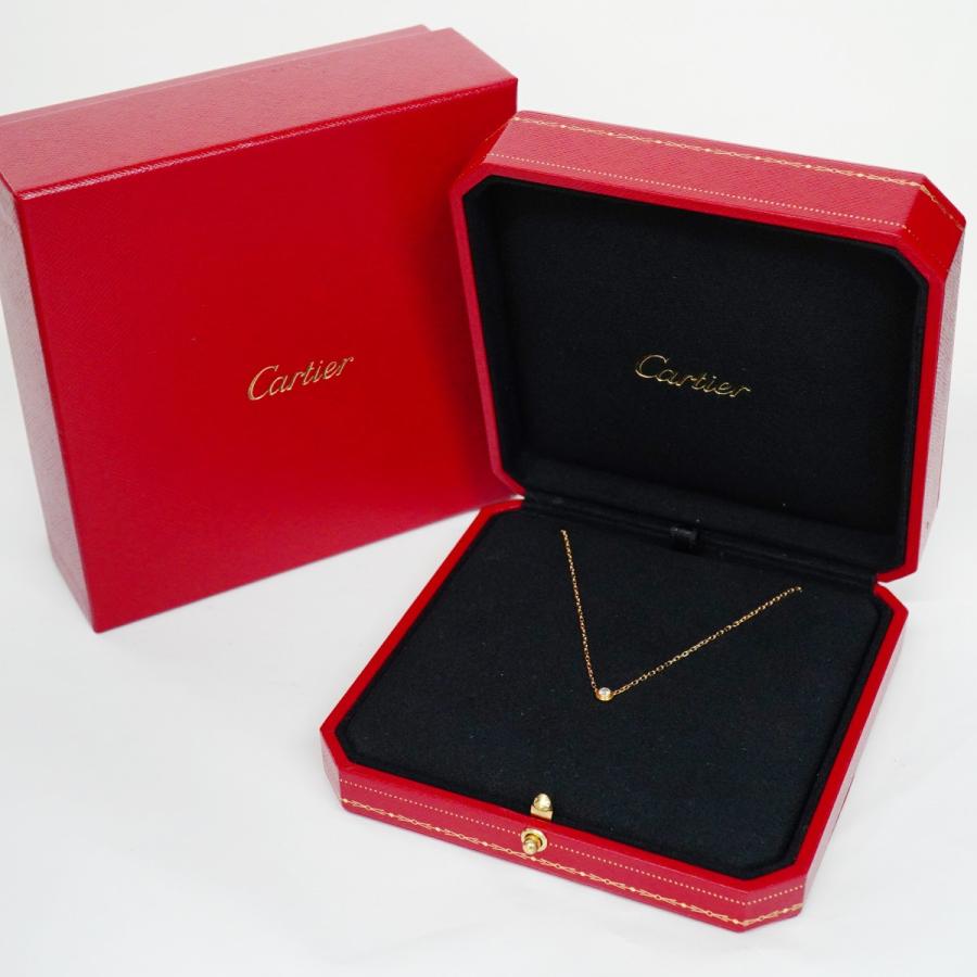Cartier 【5jmb0959】カルティエ ネックレス ダムール SM/1PD K18PG  