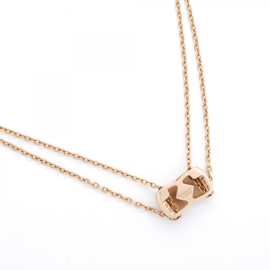 CHANEL ココ クラッシュ ネックレス 18Kベージュゴールド ココ クラッシュ コレクション ネックレス - ベージュゴールド