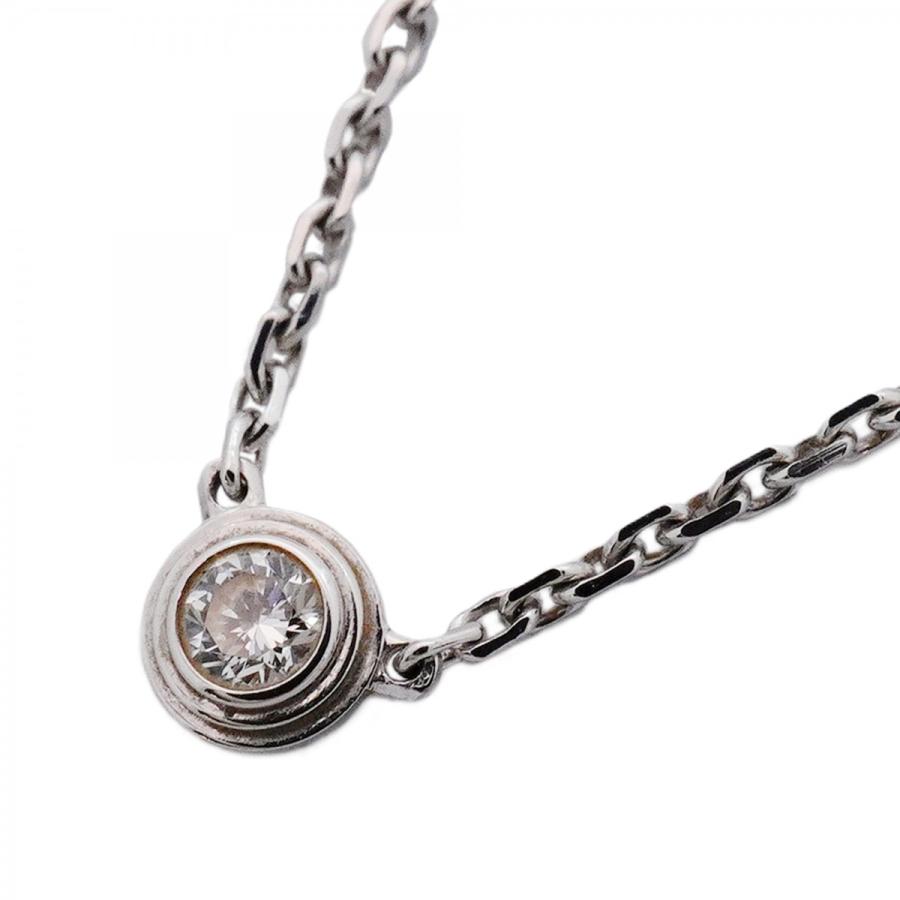 Cartier 【5job0150】カルティエ ネックレス ダムール XS/1PD K18WG  