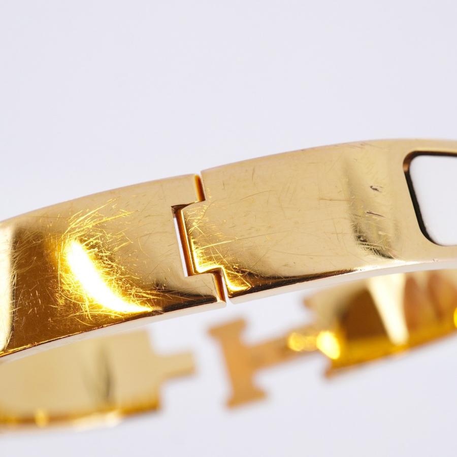 Hermès バングル ホワイト/ゴールド 楽天市場】【ジュエリー】HERMES エルメス クリッククラック クリック