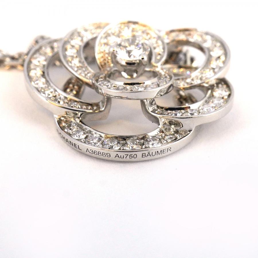 CHANEL（シャネル） 【5jpb0448】シャネル ネックレス カメリア K18WG