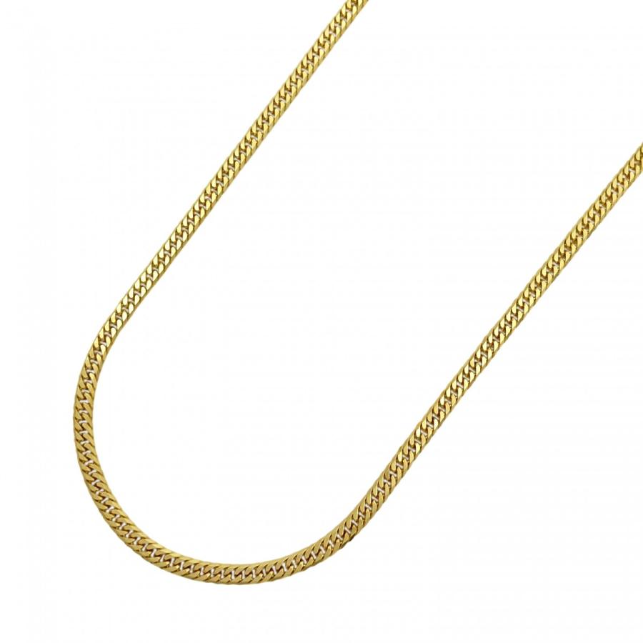 5khc045】喜平 ネックレス K18 ゴールド 6面 ダブル 50.8cm 10.3g  